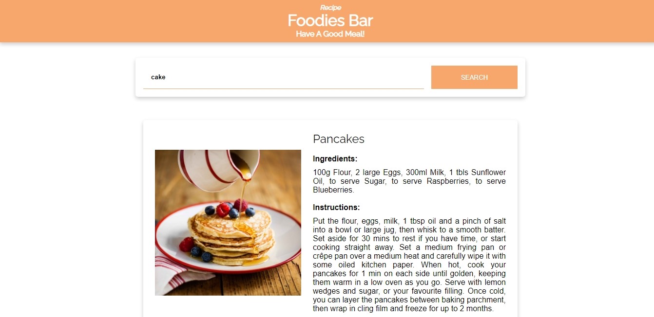 Resep Foodies Bar